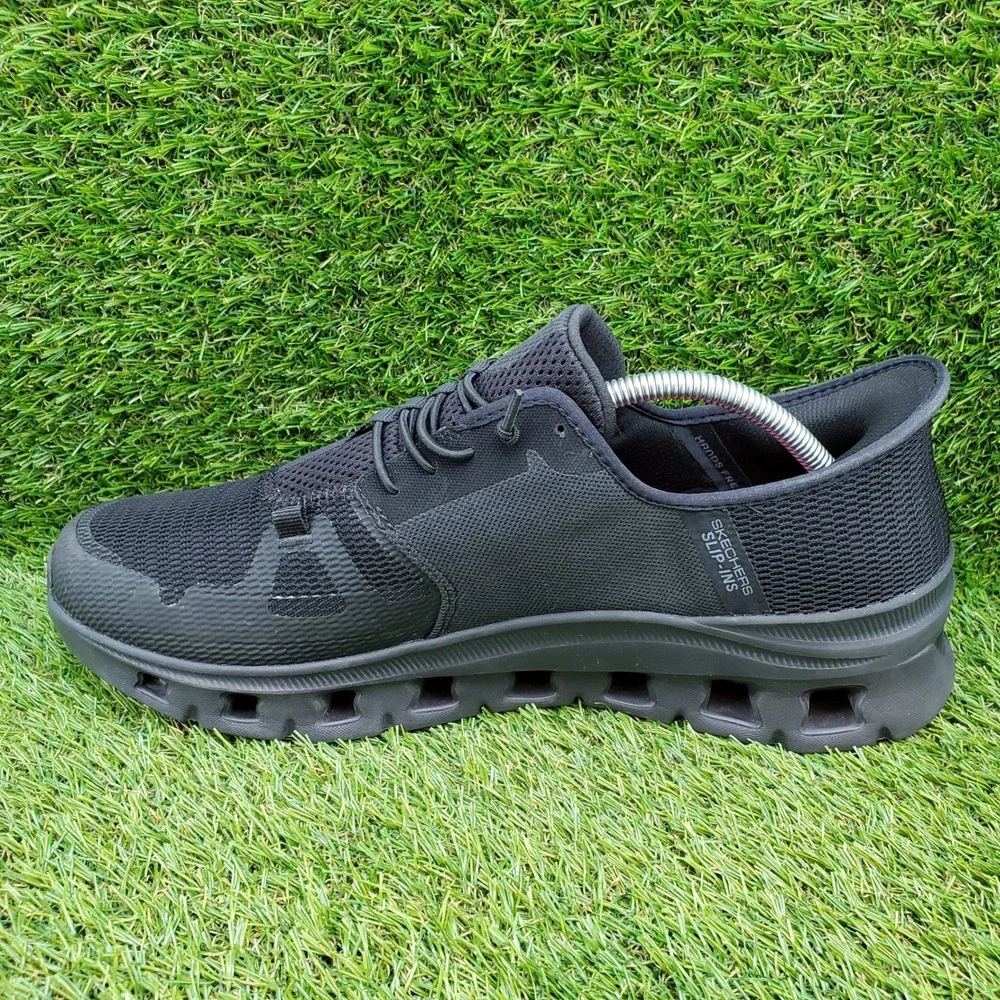 Skechers Glide-Step Pro SR SIZE 10.5 Men's Slip Resistant Work Shoes Black